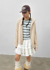 Hacking Stripe Color Block Short Sleeve T-shirt