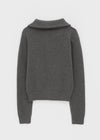 [MADE] Rieto High Neck Wool Knit Cardigan