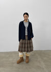 [MADE] Minuet Loose Fit V-neck Wool Knit Cardigan