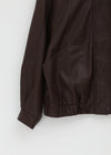 Mimel Loose-fit Leather Jumper