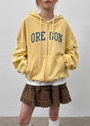 Bendit Loose-fit Printed Hooded Zip-up