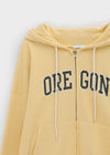 Bendit Loose-fit Printed Hooded Zip-up