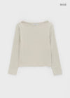 Kiryan Boat Neck Long Sleeve T-shirt