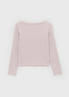 Kiryan Boat Neck Long Sleeve T-shirt