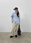 (UNISEX) Ralt Carpenter Wide Cotton Pants