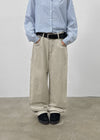 (UNISEX) Ralt Carpenter Wide Cotton Pants