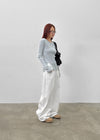 Dickerman Slit Ribbed Slim Knit