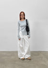 Dickerman Slit Ribbed Slim Knit