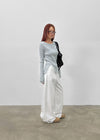 Dickerman Slit Ribbed Slim Knit