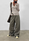 Dickerman Slit Ribbed Slim Knit
