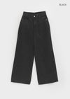 Mutsuri Pocket Wide Cotton Pants