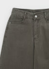 Mutsuri Pocket Wide Cotton Pants