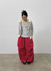 Bagel Stripe Knit Hoodie