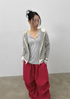 Bagel Stripe Knit Hoodie