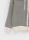 Bagel Stripe Knit Hoodie