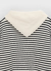 Bagel Stripe Knit Hoodie