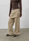 Mumuta Back Banding Belt Strap Skirt Pants