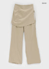 Mumuta Back Banding Belt Strap Skirt Pants