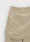 Mumuta Back Banding Belt Strap Skirt Pants