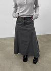Viewf Flare Long Skirt (belt Set)