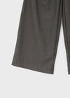 Paeli Set - Pleated Wrap Skirt, Pin-tuck Slacks