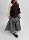 [MADE] Donnell Color Block Knit Top