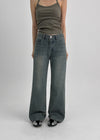 [MADE] Perla Semi-Bootcut Denim Pants