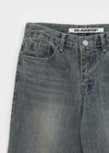 [MADE] Perla Semi-Bootcut Denim Pants