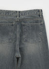 [MADE] Perla Semi-Bootcut Denim Pants