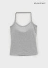 [MADE] Easy Basic Halter Sleeveless (Built-in Bra)