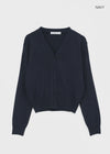 Nuun V-neck Knit Cardigan