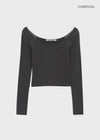 [MADE] Chico Wide U-Neck Long Sleeve T-shirt