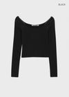 [MADE] Chico Wide U-Neck Long Sleeve T-shirt