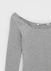 [MADE] Chico Wide U-Neck Long Sleeve T-shirt