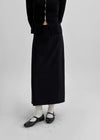 [MADE] Vivie Woolen Long Skirt (Wool 50%)