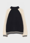 [MADE] Donnell Color Block Knit Top