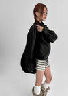 Melhelsi Washed Leather Jumper