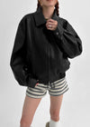 Melhelsi Washed Leather Jumper