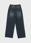 Marumble Washing Wide Denim Pants
