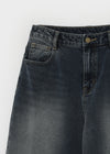 Marumble Washing Wide Denim Pants