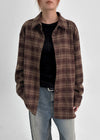 [MADE] Artini Loose Fit Check Shirt