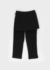 Diprem Slit Capri Skirt Pants