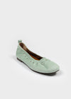 Shelly Studded Suede Flats