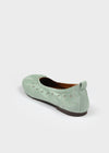 Shelly Studded Suede Flats