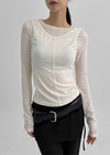 [MADE] Kotori Layered Wool Long Sleeve T-shirt