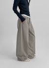 [MADE] Verve Two-Tuck Fleece Cotton Pants