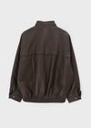 Tuatu High-neck Leather Jumper