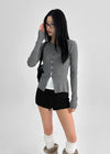 [MADE] Puella button knit cardigan