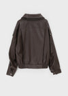 Tiku Double Collar Belt Rider Jacket