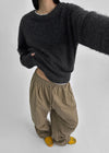 (UNISEX) Nuadi Line Parachute Wide Pants